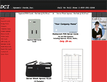 Tablet Screenshot of dynamiccardsinc.com